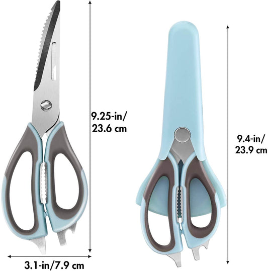 Küchenschere aus Edelstahl, zerlegbar mit Magnethalter und Silikongriff - Image 2